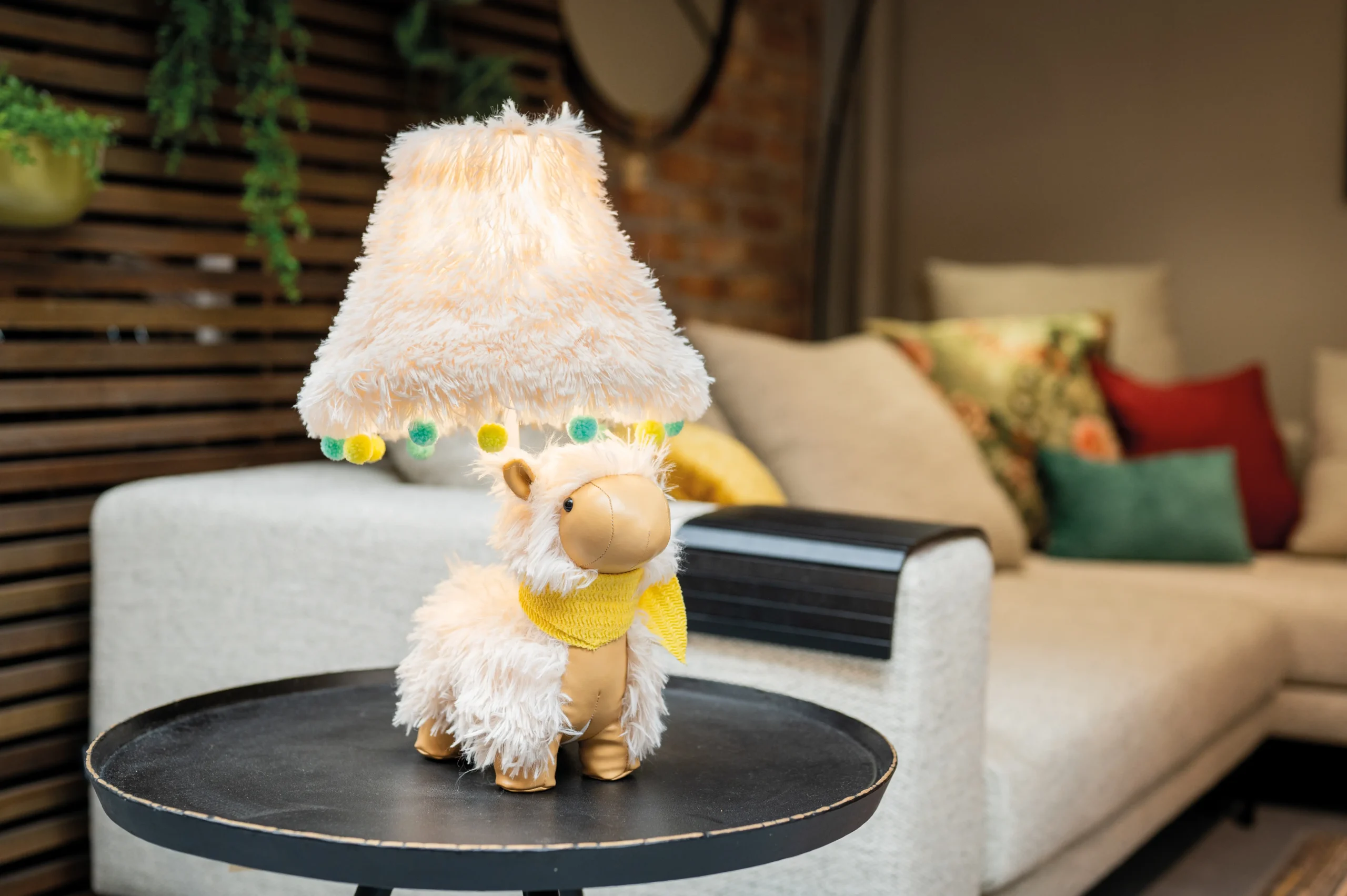 Alma de Alpaca lamp van Happy Lamps